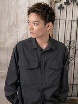 モッズヘアメン 名護大東店(mod's hair men) ハイトーンカラー&ツーブロック小顔ハンサムショートf名護大東