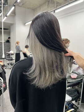 コード 四条河原町駅店(CHORD) 京都/河原町/美容室/インナーカラーグレー/韓国ヘア/髪質改善