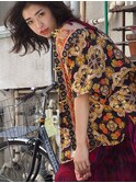 ヒッピー×ナチュラルレイヤー