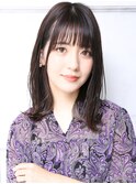 大人可愛い小顔美髪ツヤ髪大人ガーリー似合わせカットB1