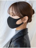 【白川】20代30代40代シースルーバングローシニヨン23.5.9