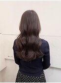 ショコラグレージュ韓国レイヤーロング顔周り【横浜】
