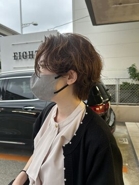 エイトオロク 那覇小禄店(EIGHT oroku) 【EIGHT 小禄店】ハンサムショートとパーマヘア