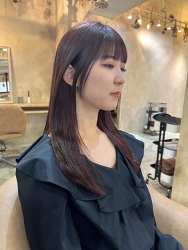 アトリエフィール 藤村 ストレートパーマ　015