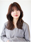 【柴田優香】初めてのブリーチも◎透明感たっぷりマロンブラウン