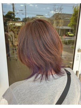 リラシー ヘアーアンドビューティー 龍ケ崎店(RELASY hair&beauty) 【ブラウンパープル】