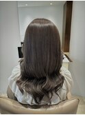 アッシュオリーブカラー＊髪質改善トリートメント10代20代30代