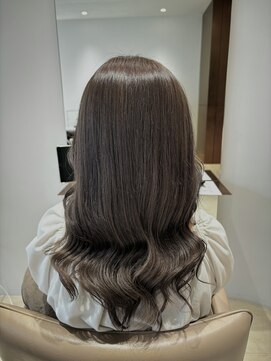 ビオラバイフーガ 綱島(Viola by FUGA) アッシュオリーブカラー＊髪質改善トリートメント10代20代30代