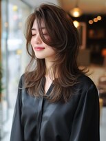 アルトリスト(Altruist Aging×HAIR&SPA)&nbsp;★ダークアッシュ大人ガーリーボブ着物ミディアムレイヤーカット