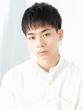 グルーミングサロン バーバー キャッスル 北浦和西口(Grooming salon Barber Castle) 20代30代ベリーショート黒髪フェザーマッシュc北浦和