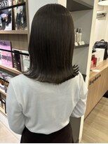 ユーフォリア 青山(Euphoria)&nbsp;【担当きょうこ】小顔カット/赤み消しオリーブベージュ/秋カラー