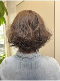 ナチュラルパーマボブ