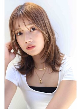 クリーム 町田(Cream) 大人ナチュラル似合わせ小顔レイヤーカット×メルティーカラー