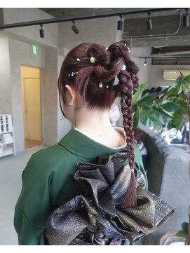 ネアー 新潟(NEER) ヘアセット◯タイトヘア◯成人式ヘアセット