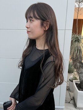 アントワープヘアー(Antwerp hair) ハイライト/柔らかブラウンベージュカラー