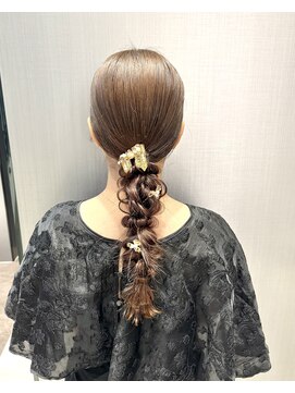 ハルキミナト ジャパン ヨコハマ(HARUKI MINATO japan YOKOHAMA) 横浜1可愛いヘアセット/編み下ろし/横浜ヘアセット