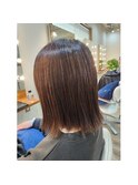 切りっぱなしボブ