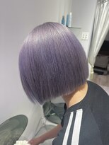プライズ 成増店(prize)&nbsp;ラベンダーカラーラベンダーグレーハイトーンボブ成増