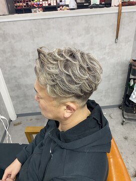 ワールドオーダー 天王寺店(WORLD ORDER) メンズ白髪ぼかし　村上大樹