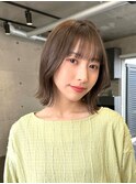 [elle by lond]栗原　瑠世　外ハネ/切りっぱなし/ボブ