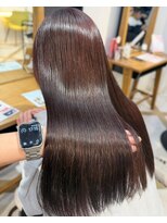 ラビスモア(Lovis moa)&nbsp;ピンクアッシュ/メルティカラー/似合わせカット/上尾/韓国