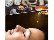 ヘアオブジェの雰囲気（インドのアーユルヴェーダを導入★心身共にリラックス♪）