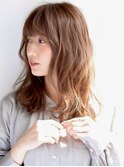 クラゲヘアー/オリーブグレー/小顔/ココアベージュ［世田谷］