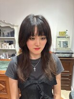 ヘア ヴァーゴ(Hair vago)&nbsp;レイヤーウルフカット/モード/Y2K