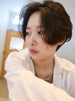 ソルト(Salt)の写真/ショートヘアが得意なスタイリストが創る、再現性の高いカット技術で、どこから見ても綺麗なシルエットに♪