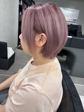 ゼスト 八王子店(ZEST) ピンクアッシュカラー　美由紀#八王子