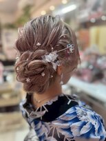 ハナココ 水戸店(hana Coco) ゆるふわサイドアップ