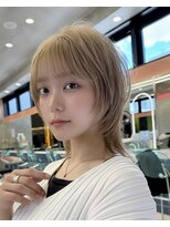 ロンド ストラーダ 心斎橋(Lond strada)&nbsp;レイヤーボブ×ハイトーン[心斎橋/髪質改善]