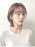 《新規平日12時以降スタイリスト圷指名限定》カット+透明感カラー￥7980