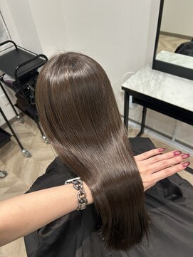 シェノン フェム 名古屋 名駅店(CHAINON×FeM#) オリーブベージュ/名古屋/髪質改善/レイヤーカット