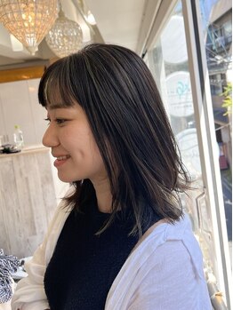 「セットに時間がかからない」「髪が伸びても可愛さが続く」そんなスタイルをご提案*カット技術に自信あり!