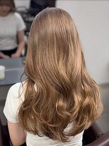 ジルバイジゼル(JILL by GiseL)&nbsp;ロング ミルクティーベージュ ケアブリーチ 10代20代