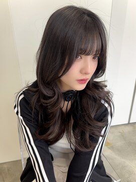 ユーフォリア 新宿通り(Euphoria) 韓国ヘア/ロングレイヤー/小顔/バタフライレイヤー