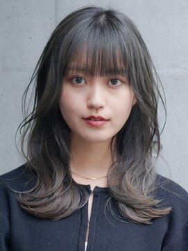 ブロック 日吉店(BLOC) 韓国トレンド！ハッシュカット/透け感カラー