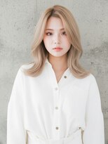 ニューヨークニューヨーク ピオレ姫路店(NYNY)&nbsp;ハイトーン透明感カラー×くびれ巻き