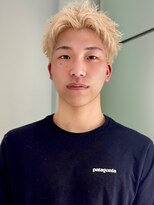 ラパンセヴェールメンズ 栄(LA PENSEE VERT MEN'S)&nbsp;ハイトーンスパイキーショート