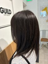ギルド 東久留米店(GUILD) 艶ストレート×ナチュラルブラウン