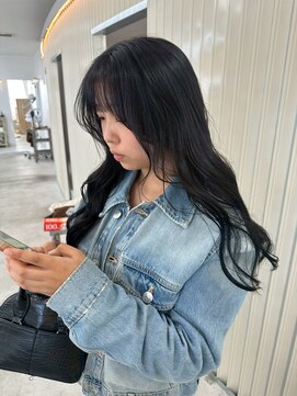 ユイマァル 岡山(YUIMARL) ニュアンスレイヤーラフウェーブ似合わせ前髪顔周りレイヤー