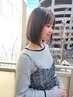 【佐伯限定】カット+リセットトリートメント　￥5280