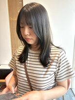ロジェブルー(Rosier Bleu) 【艶髪】艶感のあるオリーブ入りブラウン