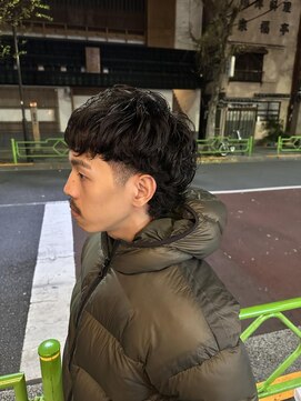 アーカイブトウキョウバーバーショップ 東京駅グランスタ八重洲店(Archive Tokyo) 東京駅/八重洲/理容室/メンズサロン/マレットパーマ