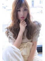 ヘアーアンドメイク ファット(Hair&Make PHAT) ゆるふわロングスモーキーベージュ20代30代40代