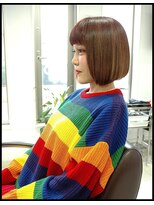 メタ(META)&nbsp;プリンプリンのセレブヘア質感矯正ボブスタイル！