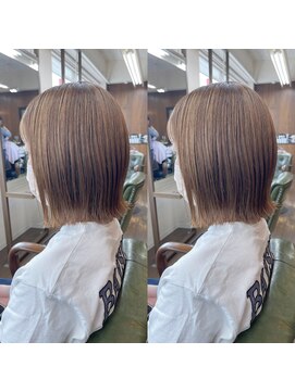 ヘアーサロン リバース(Hair Salon Rebirth) 【防府/Rebirth】切りっぱなしボブ