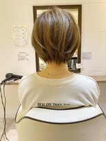 リーフ 王寺店(LEAF≠)&nbsp;【大人かわいい20代30代40代ハイトーンショート】