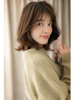 モッズヘア 越谷(mod's hair)&nbsp;シースルー前髪くせ毛風くびれミディアムTb3越谷20代30代40代